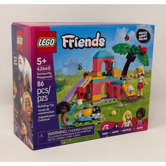 LEGO Friends Guinea Pig Playground 42640 Building Block Set Toy New